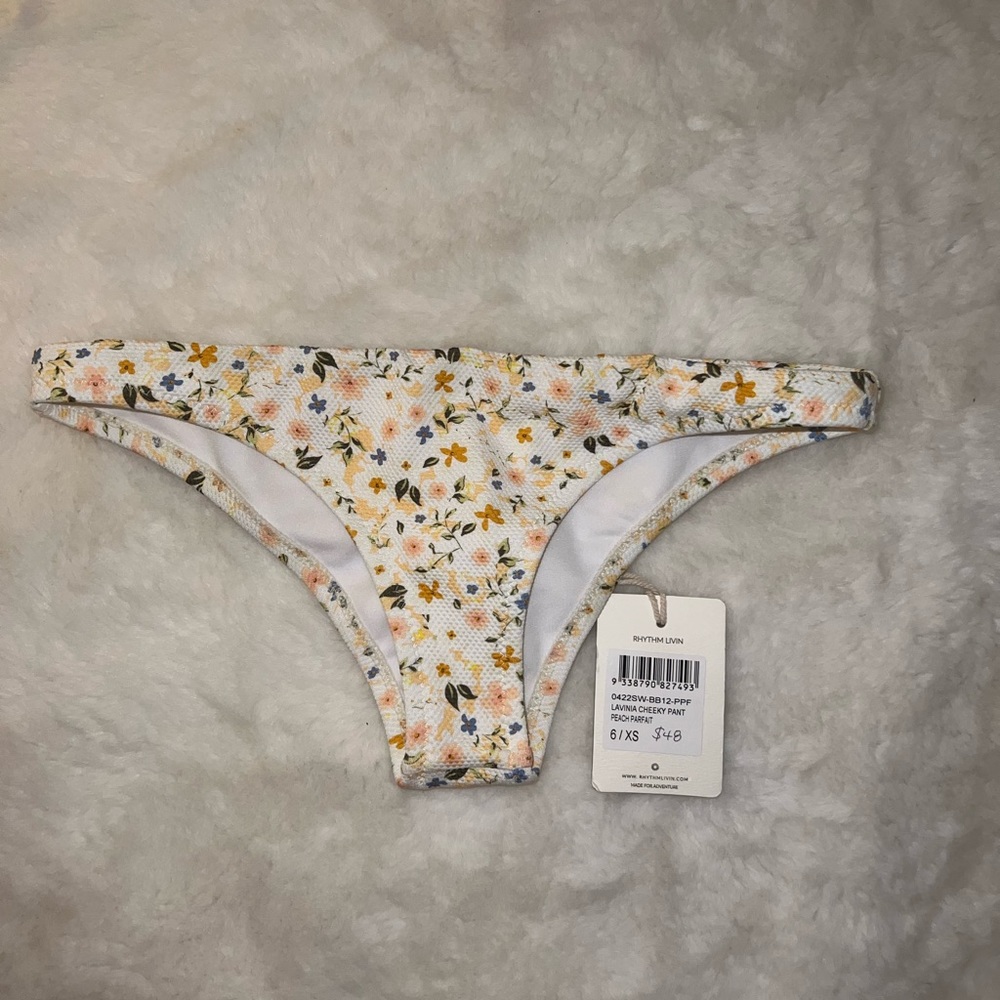 NWT Rhythm Lavinia Cheeky Bottom Peach Parfait